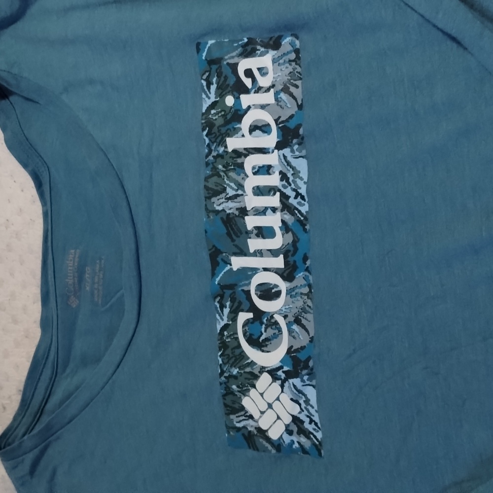 Columbia blue long sleeve tee - Picture 3 of 10